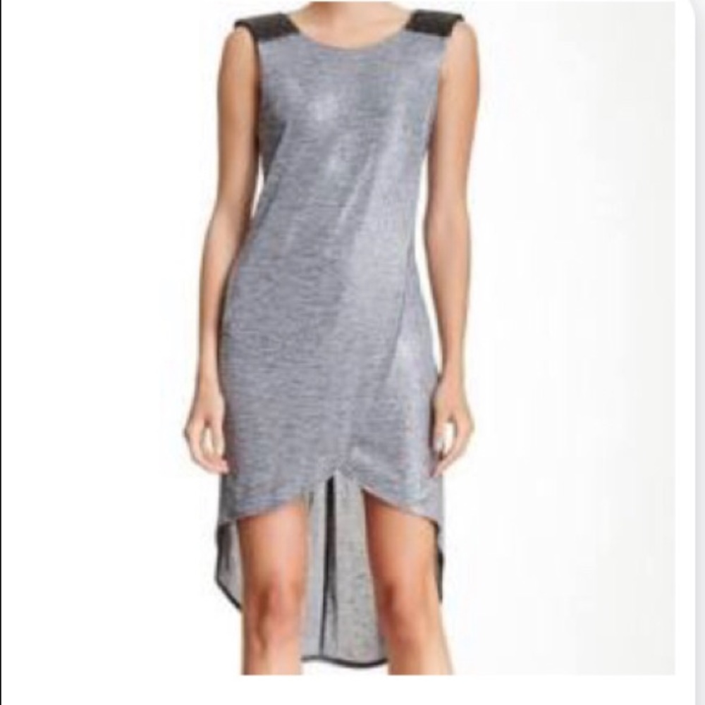 BCBG Generation soft light metallic tunic or Dress